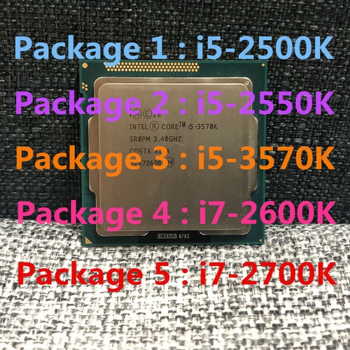 Intel core 2500k 2550k - core, i5-2550k